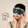 Heated Eye Mask Green 7 Vibration Modes 3s Fast Heating