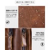 DOOMUS Men's Shoulder Bag, Crossbody Bag, Genuine Leather, Waterproof, Large