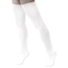 NEON NATION Extra Long Solid Color Thigh High Knit Socks