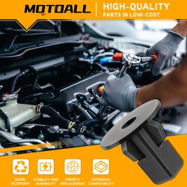 MOTOALL 90189-06013 MR971765 Hood Bumper Fender Liner Front Spoiler Trim Panel Shield Retainer Fastener M5.5#12 Screw Grommet Rivet Clips 9 x 9mm Hole for Toyota Lexus 90189-06065 90189-T0014 100pcs