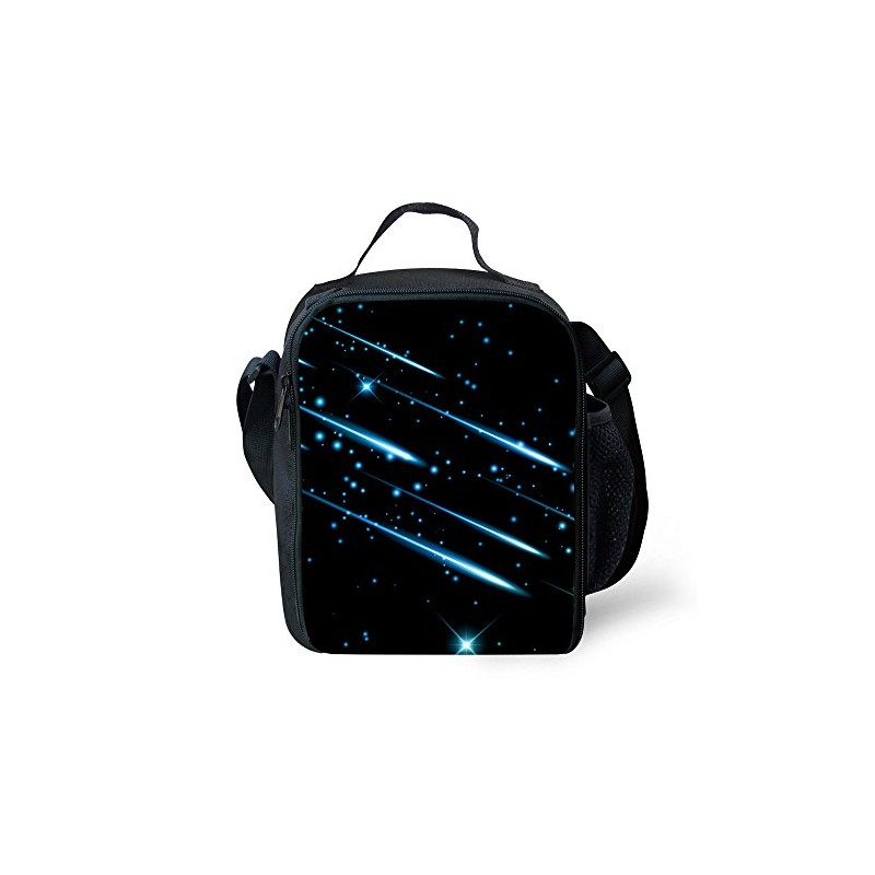 CARBEEN Galaxy Lunch Bag Insulated Lunch Box Cooler Bag (Blue)
