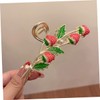 Beatifufu Strawberry Hair Clips, Women's Hair Clips, Non-Slip Claw Clips,