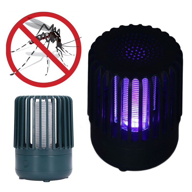 LED Mosquito Trap Lamp USB Rechargeable UV Photocatalyst Electric Insect