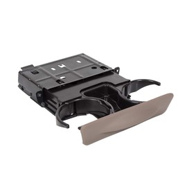 ECOTRIC Tan Cup Holder Compatible with 1999-2004 Ford Excursion F250 F350 F450 F550 Super Duty Replace for YC3Z-2513560-CAB Dash Dashboard Cup Holder