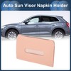 INFINAUTO Car Tissue Holder, Auto Sun Visor Napkin Holder, Car