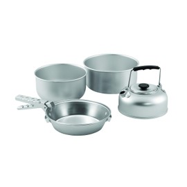 Easy Camp Adventure Cook Set - Silver, Large