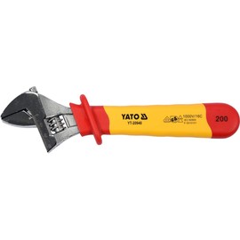 Yato yt-20940 – Insulated Adjustable Wrench 200 mm VDE