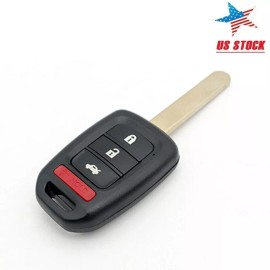 SUPLAND 2 Smart Remote Car Key Fob For 2016 2017 Honda Accord MLBHLIK6-1TA