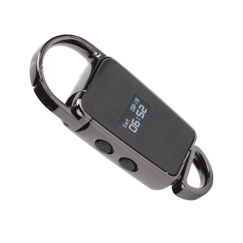 S23 Black Mini Key Ring Shape USB Flash Drive MP3