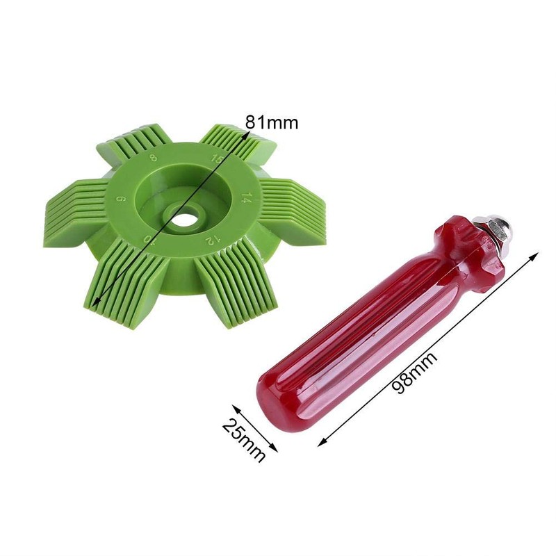 GOTOTOP Air Conditioning Condenser Cooling Brush Fin Comb Plastic Evaporator