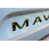 Unbranded Gloss Black Tailgate Insert Letters Badge For MAVERICK Emblem