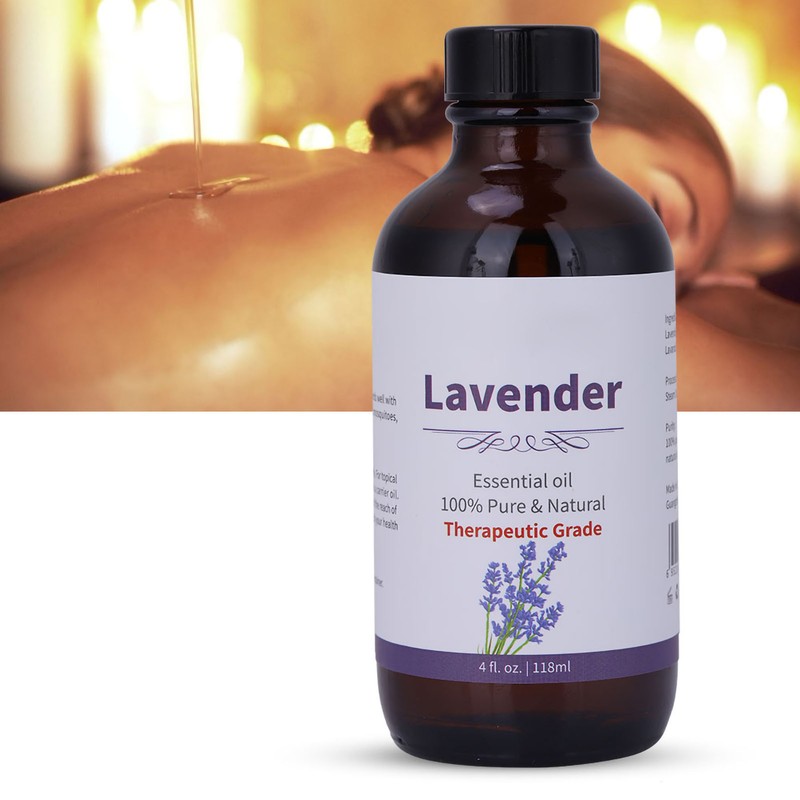 MELAO 118ml Lavender Oil Aromatherapy Essential Oils for Face Moisturizer
