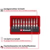 Einhell Bit Set 10 Pieces (50 mm Bits PH/PZ/T/H, Sandblasted