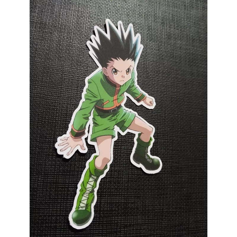 Gon Freecss Hunter x Hunter Glossy Sticker Anime Waterproof!
