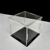 IDAFSA Clear Acrylic Display Case, Assemble Cube Display Box Stand
