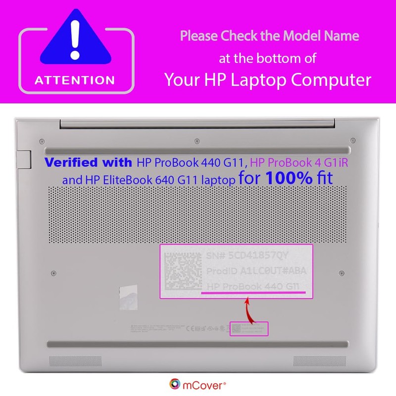 mCover Case ONLY Compatible for 2024 ～ 2025 14-inch HP