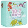 Progressive 10-in-1 Puzzles for Toddlers from 18 Months - Dinosaur