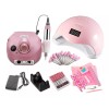 Nail drill /Sun 5 Esmeril Pulidor 35,000 Rpm + Lampara