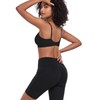 ANGOOL Women's Bra Without Underwire Medium Support Sports Bra Back