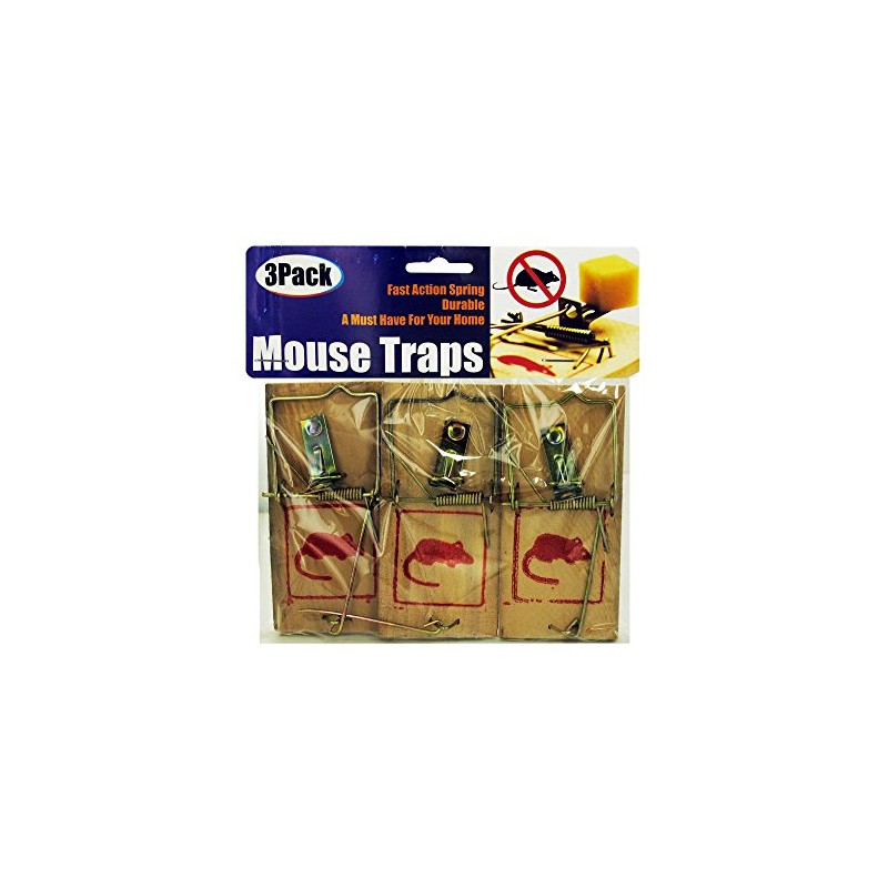 Kole Imports HZ001 Mouse Traps Set