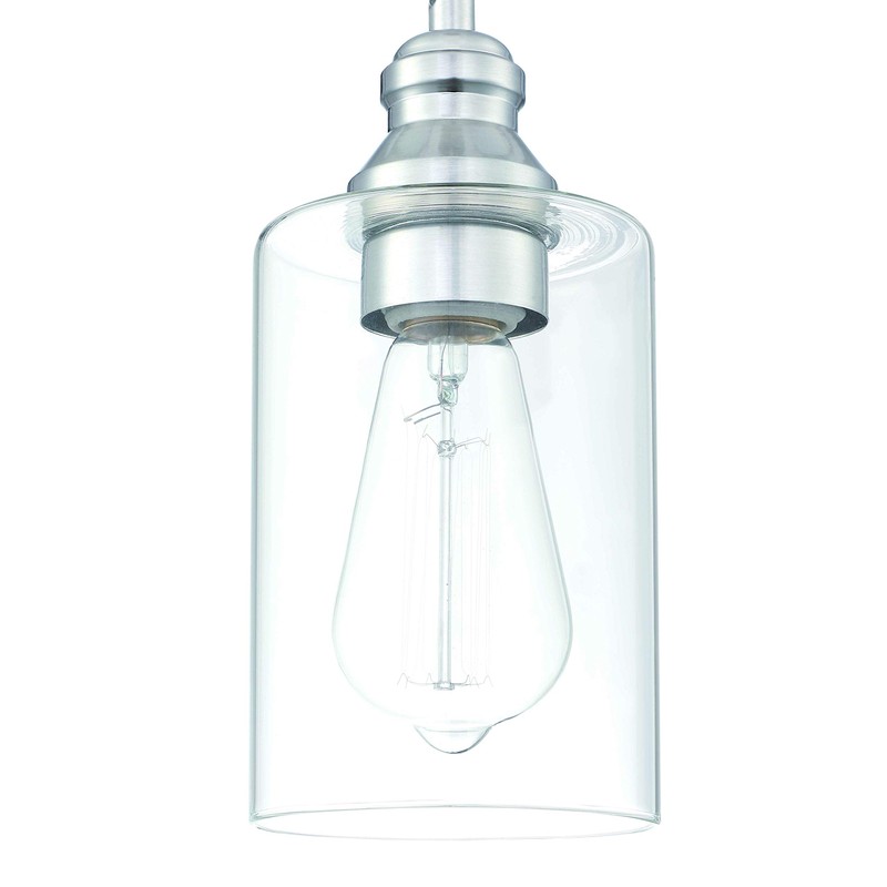WISBEAM Pendant Lighting Fixture, Hanging Ceiling Lights with E26 Medium