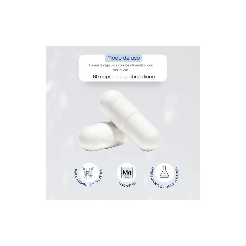 Magnesio Teanina Benat Vitamina 900mg Caps Suplemento Alimenticio