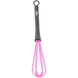 1Pc Rose Red Convenient Plastic Hair Dye Paste Stir Bar Salon Hairdressing Dye Handle Whisk Balloon Whip Mixer Hair Dyeing Stirrer Tool,Hair Color Mix