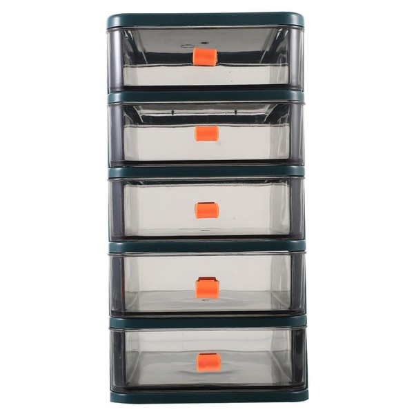 Operitacx desktop drawer organizer desktop organizer transparent desktop bin desk