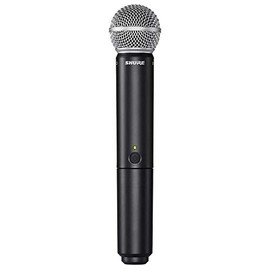 Shure BLX288/SM58 Sistema Inalámbrico con Receptor Doble y Dos Transmisores de Mano con Cápsula SM58