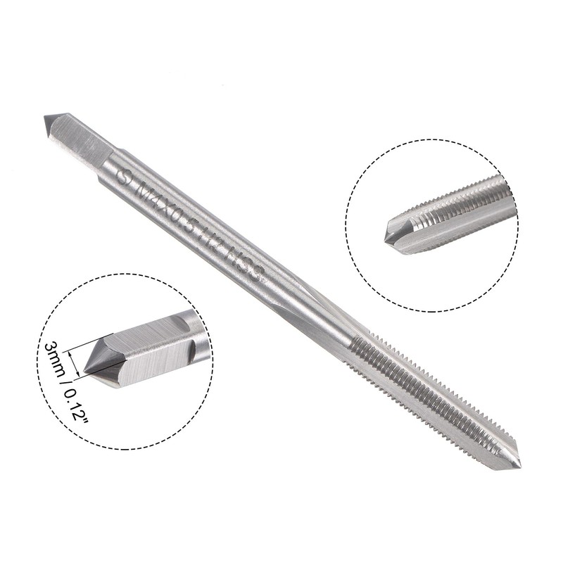 sourcing map Tap M4 x 0.5 mm Thread Cutting Die