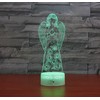 SUPERHONGJIHAO Night Light for Children, 3D Angel LED Lamp with