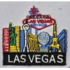 3 Pcs Las Vegas Shirt Jean Pent 6cm Iron on