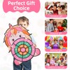 Vicloon Velcro Dartboard Children, Dart Throwing Game Children's Dart Game