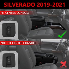 Xipoo Wireless Charger Compatible with 2019-2021 Chevy Silverado GMC Sierra Wireless Charging Tray Phone Charging Pad Full Console Upgraded Replacement for 2019-2021 Chevy Silverado Accessories