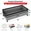 Kitstorack 2Pack Height-adjustable Under Bed Storage with Wheels, Under Bed