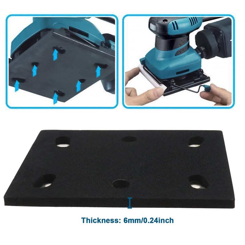 EMSea Sanding Pad Replacement 158324-9 Compatible with Makita BO4555 BO4556