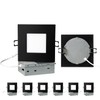 ZYC 4-inch Square Recessed Lighting - Ultra Thin Dimmable Square