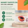 Mamey Sapote Oil Pure Organic Cold Pressed Unrefined 4 fl