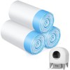 60 Pack Cat Litter Liners with Drawstring, Heavy-Duty for M4