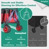 SunnyFeel Heavy Duty Collapsible Outdoor Utility Wagon Cart 500LB Capacity