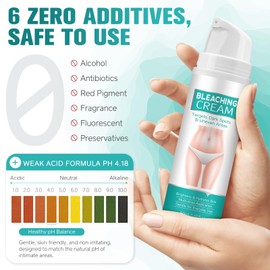 Skin Bleaching Cream, Deep Hydration & Reduces Skin Dullness, Body Lotion for Intimate Area, Underarms, Armpit, Knee, Leg, Gentle and Non-irritating, No Greasy