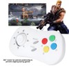 Mini Wired Gamepad Game Console Controller for SNK NEOGEO (White)