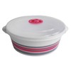 Tredoni 2L Microwave Pot Tub with Ventilation Lid - Heating