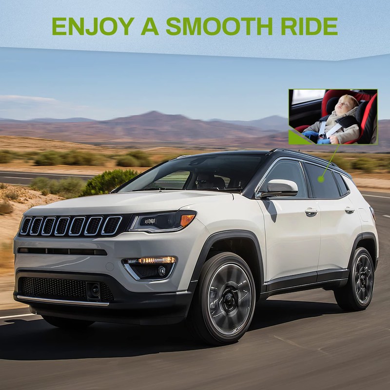 AUTOSAVER88 Front Complete Struts Compatible with 2003-2008 Corolla, Quick Strut