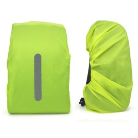 MyGadget Rainproof Backpack Cover Up to 55L - Waterproof Reflective Rain Protection for Backpacks - Traveling Trekking Outdoor Activities Bike Bicycle