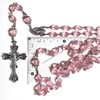 GeekTenet Rosary Beads Chaplet Large Rhombus Artificial Crystal Glass Rosery