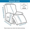 Eco-Ancheng Recliner Slipcovers 4-Pieces Recliner Chair Covers Lazy Boy Chair