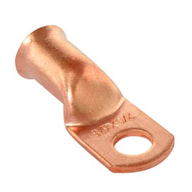 Conext Link 5pcs 2/0 AWG 3/8" Copper Wire Ring Terminal Crimp Battery Welding Cable Lug Connectors （18381）