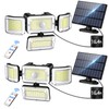 CLAONER Solar Outdoor Lights Motion Sensor 3500LM 288 LED Solar