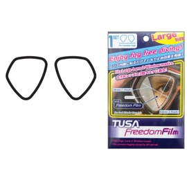 Tusa TA0803 Anti-Fog Film (No-fog Defog) Twin Lens (Large) TA0803 Anti-Fog Film - Twin Lens (Large)